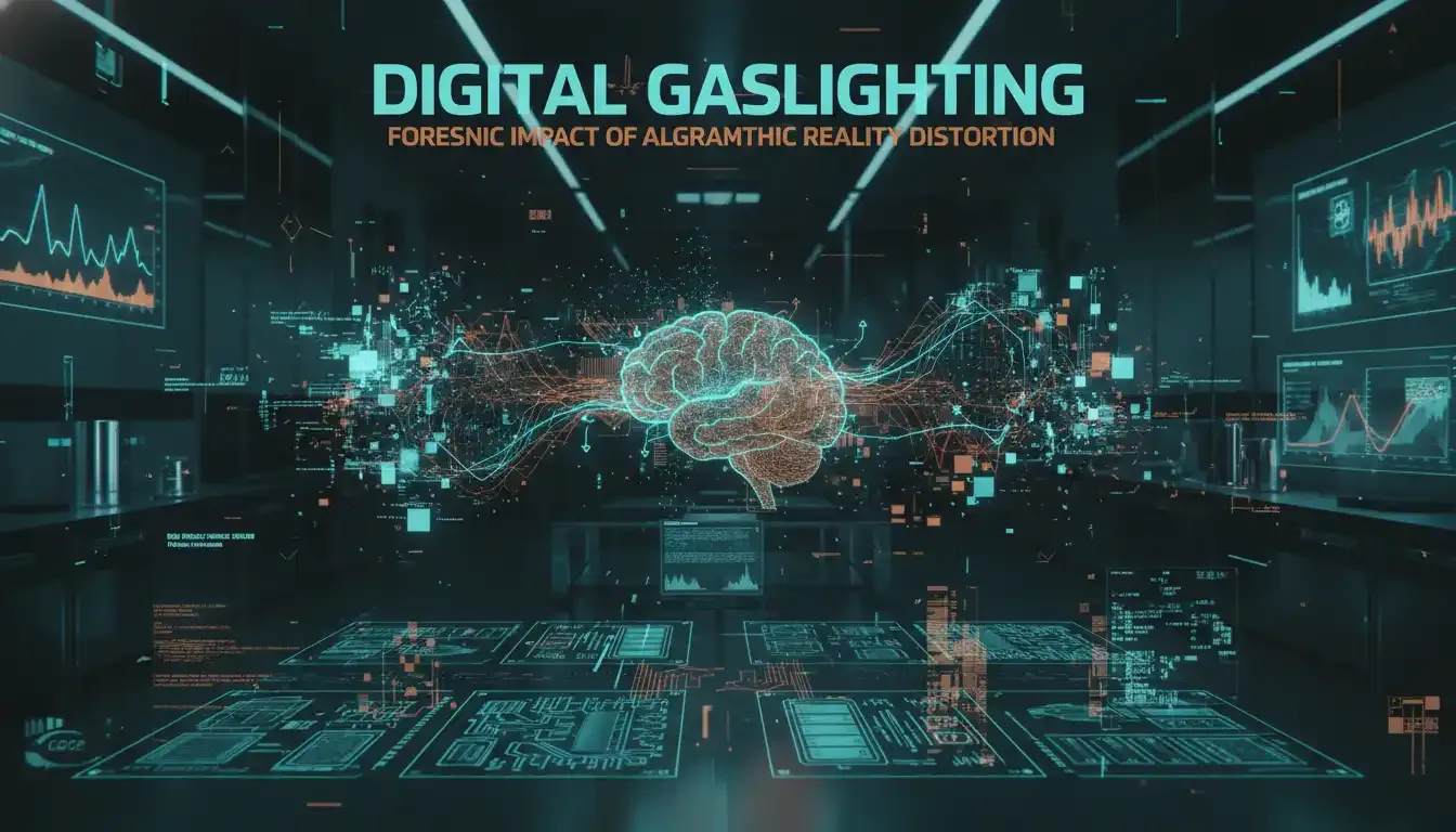 Digital Gaslighting: The Forensic Impact of Algorithmic Reality Distortion