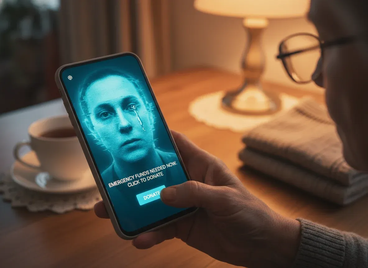 Your Grandchild's Voice, But It's a Scam: How AI Fakes Calls