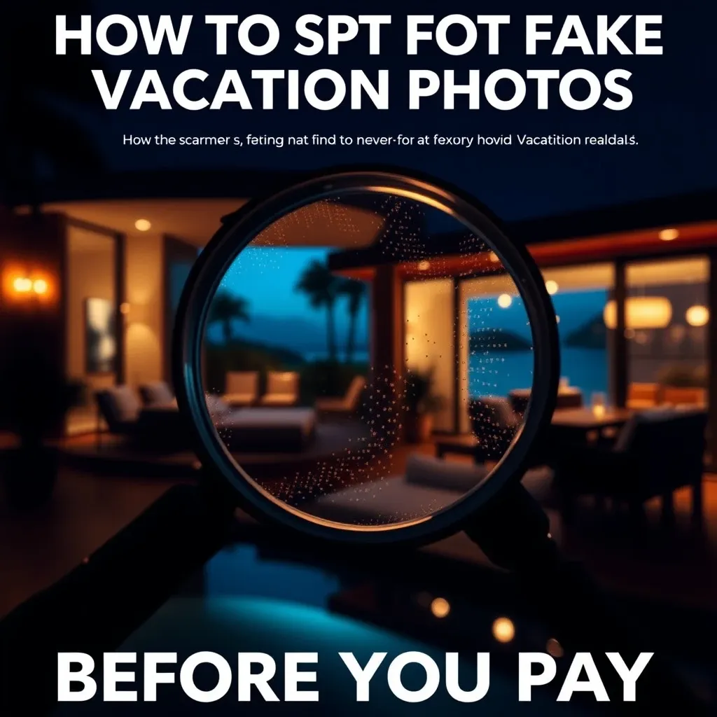 How to Spot Fake Vacation Rental Photos Before You Pay