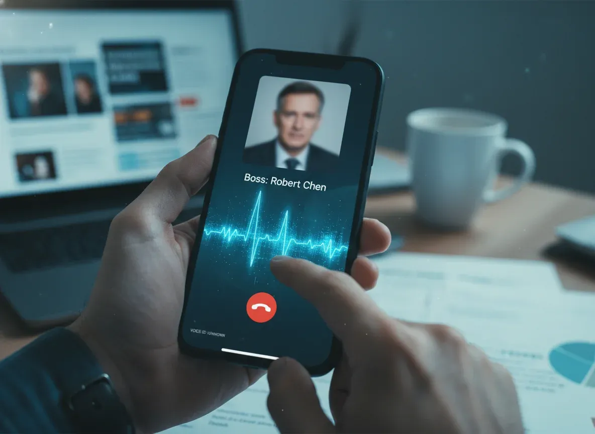 Did Your Boss Really Call? How AI Voice Fakes Can Trick You
