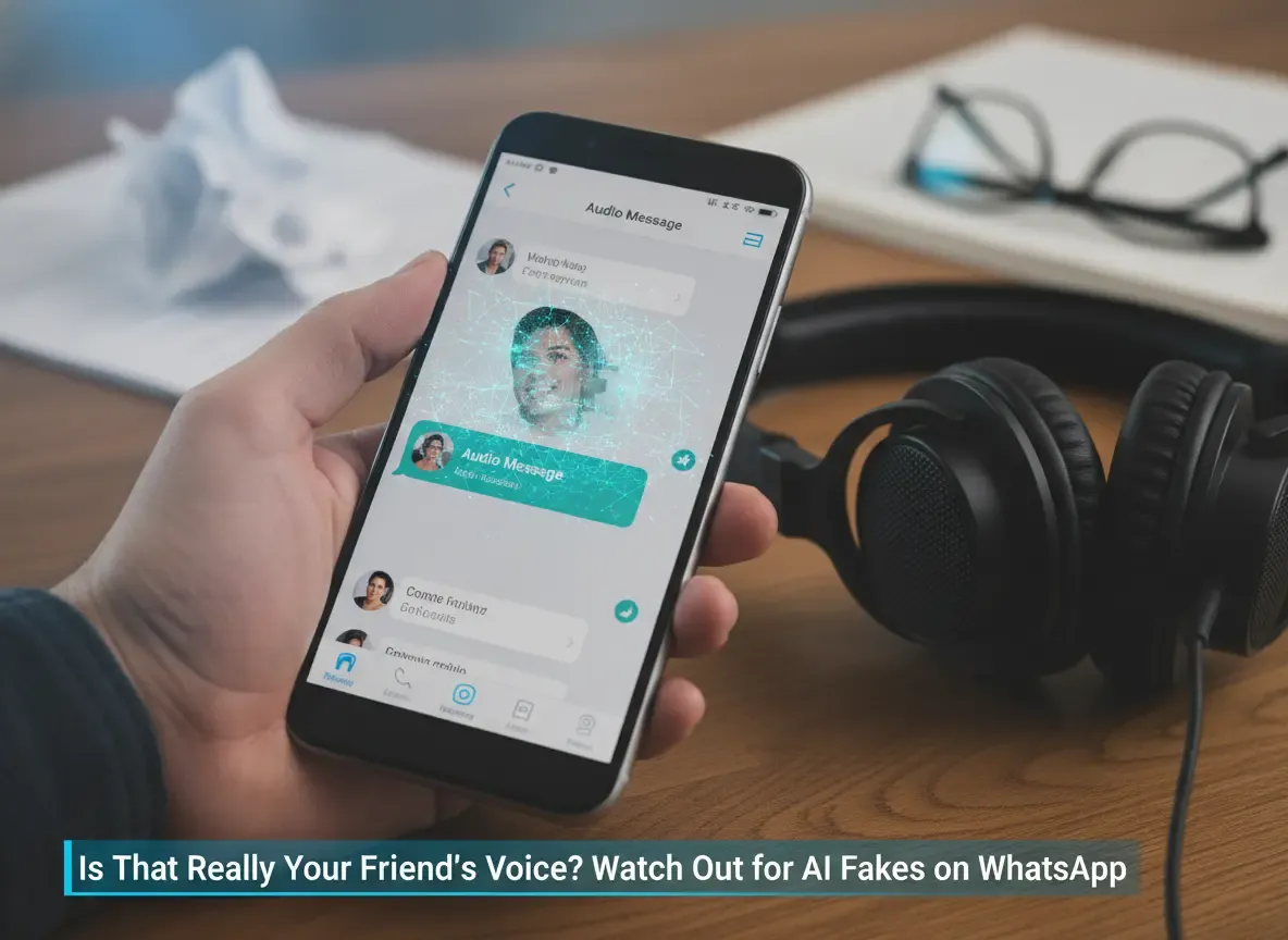 Is That Really Your Friend's Voice? Watch Out for AI Fakes on WhatsApp