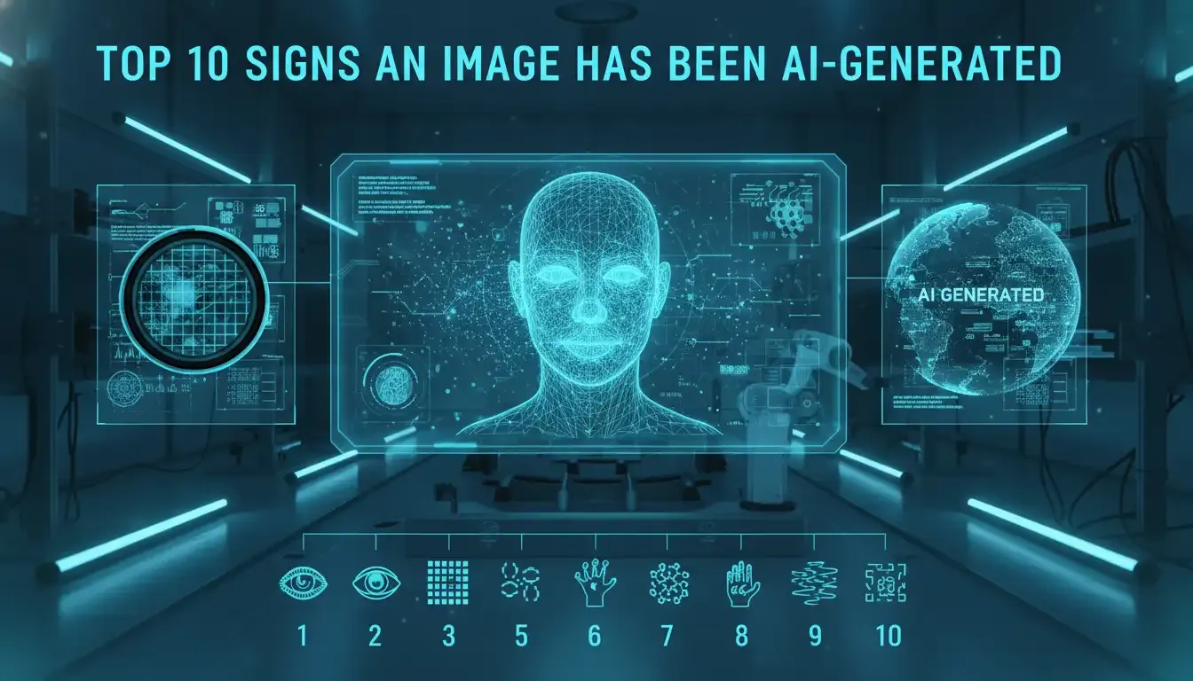 Top 10 Signs an Image Has Been AI-Generated
